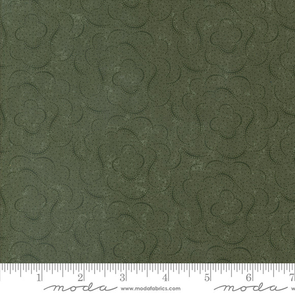 Daisy Lane Cloudy Skies Leaf for Moda 9767 15 - PRICE PER 1/2 YARD