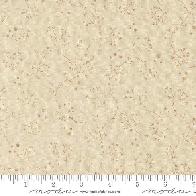 KT Favorites Background Willowherb Vine Dandelion for Moda 9775 11 - PRICE PER 1/2 YARD
