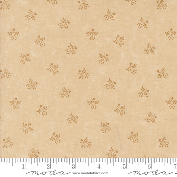 A Vintage Christmas Tonal Tan Yardage for Moda 9787 21 - PRICE PER 1/2 YARD