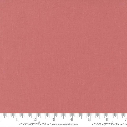 Bella Solids Coral Rose Yardage by Moda 9900-319- PRICE PER 1/2 YARD