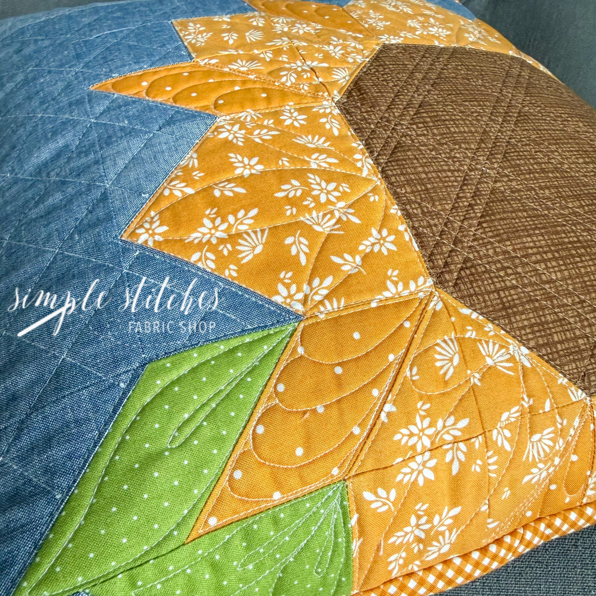 Sunflower Pillow Kit