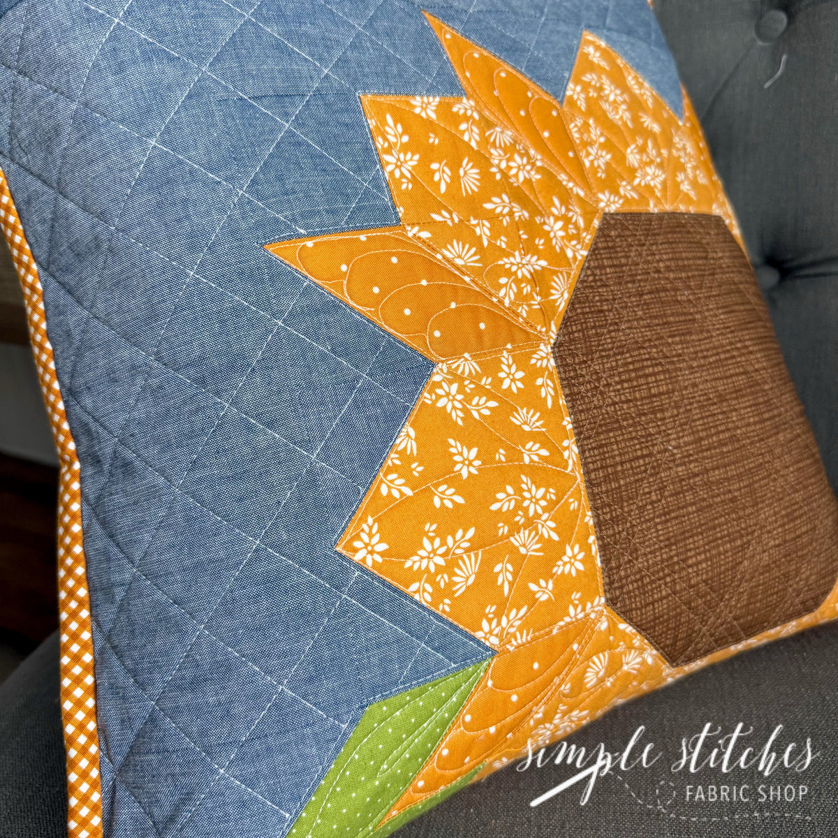 Sunflower Pillow Kit