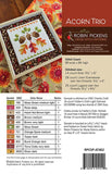 Acorn Trio Cross Stitch Pattern by Robin Pickens - RPCSP AT402