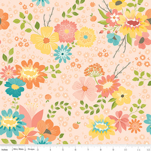 Spring's In Town Main Blush Ydg for RBD C14210 BLUSH - PRICE PER 1/2 YARD