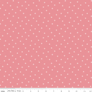 Bunny Trail Dots Peony Yardage for RBD-C14257 PEONY - PRICE PER 1/2 YARD