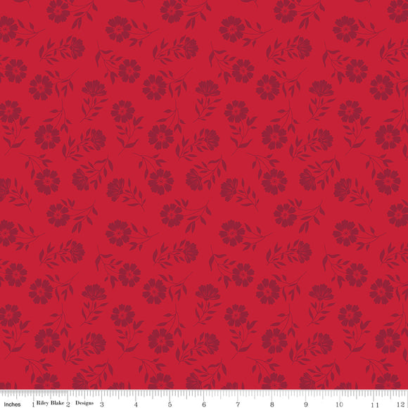 American Beauty Tonal Red Yardage for RBD-C14444 RED - PRICE PER 1/2 YARD