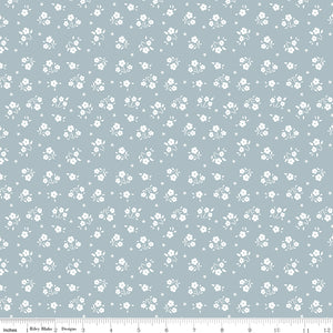 American Beauty Ditsy Storm Yardage for RBD-C14446 STORM - PRICE PER 1/2 YARD