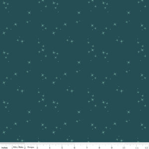 Little Witch Spider Dots Jade Ydg for RBD C14566 JADE- PRICE PER 1/2 YARD