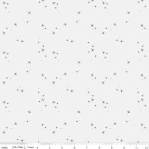 Little Witch Spider Dots Smoke Ydg for RBD C14566 SMOKE- PRICE PER 1/2 YARD