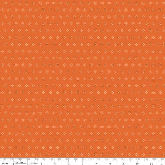 Autumn Stitch Autumn Yardage by Lori Holt for RBD-C14658 AUTUMN - PRICE PER 1/2 YARD
