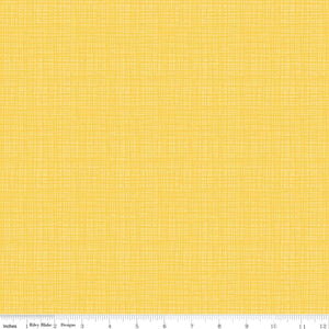 Texture Yellow Yardage for Riley Blake Designs-C610 YELLOW - PRICE PER 1/2 YARD