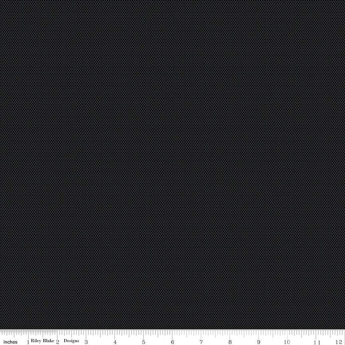 POParazzi In Color Black Ydg for RBD C805-BLACK - PRICE PER 1/2 YARD is