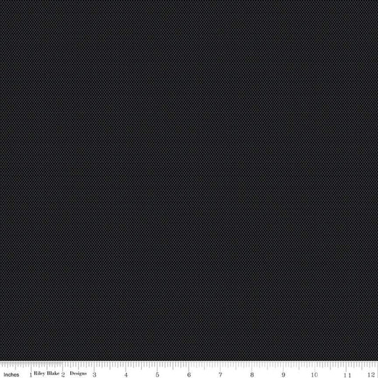 POParazzi In Color Black Ydg for RBD C805-BLACK - PRICE PER 1/2 YARD is
