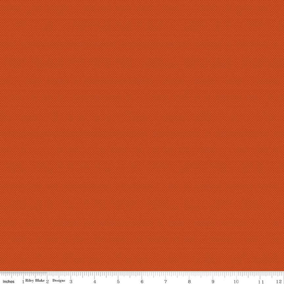 POParazzi In Color Rust Ydg for RBD C805-RUST - PRICE PER 1/2 YARD