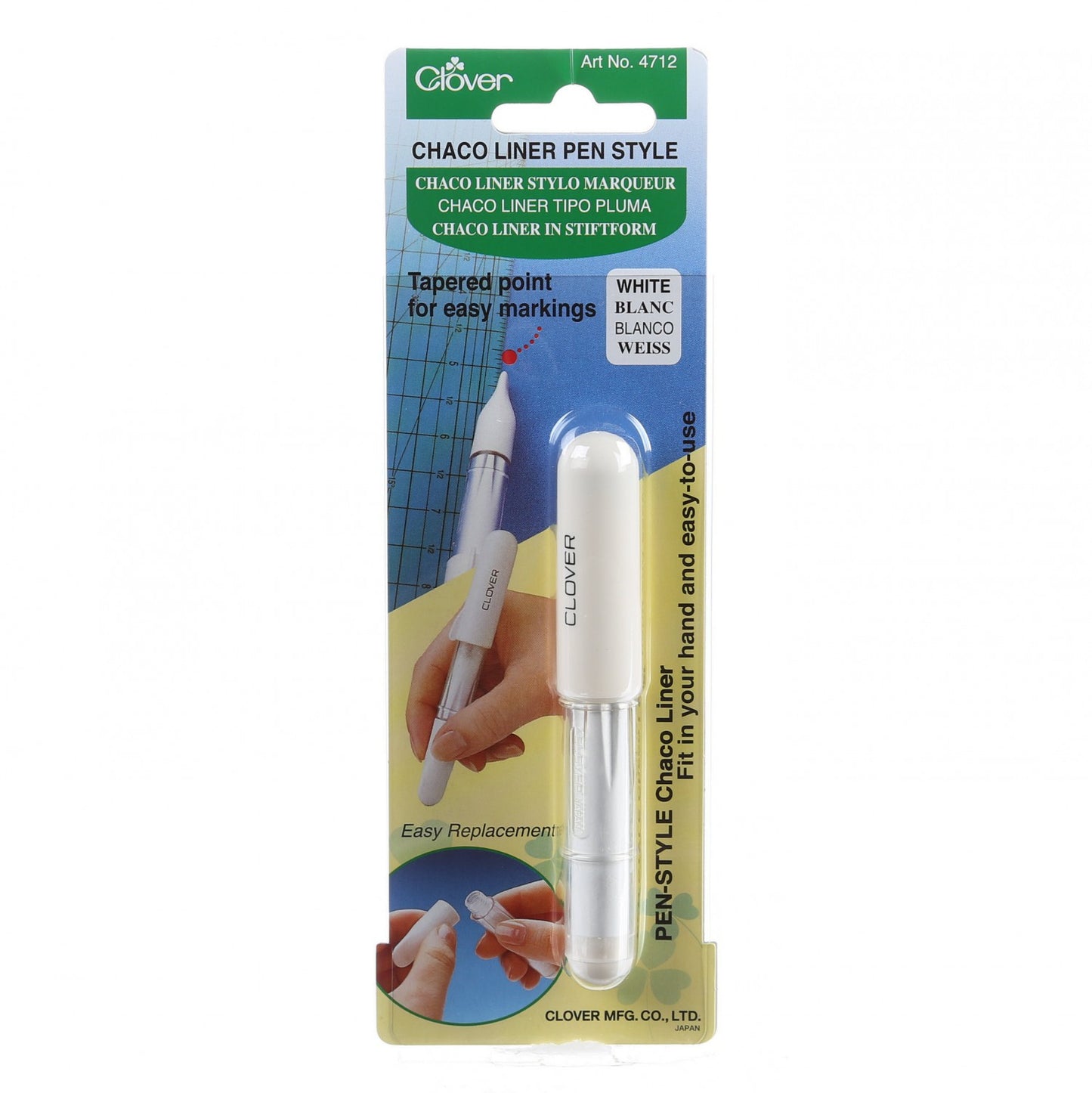 Pen Style Chaco Liner White - 4712 Clover #6