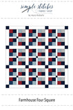 Farmhouse Four Square Pattern