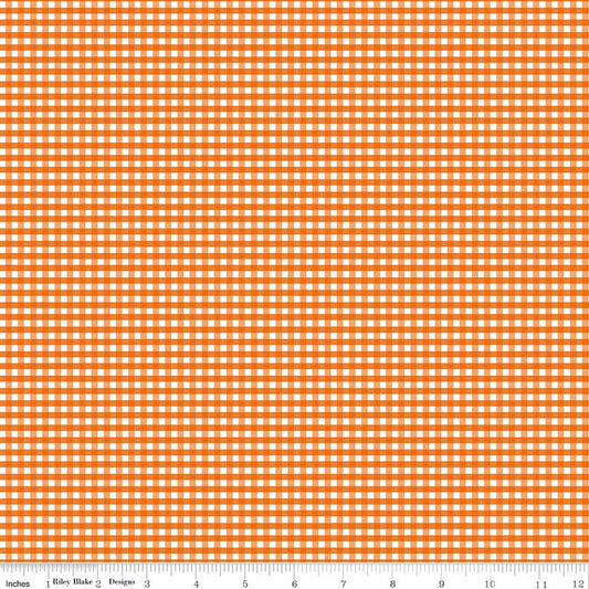 Gingham Autumn 1/8 inch Small Yardage by RBD C440-AUTUMN - PRICE PER 1/2 YARD