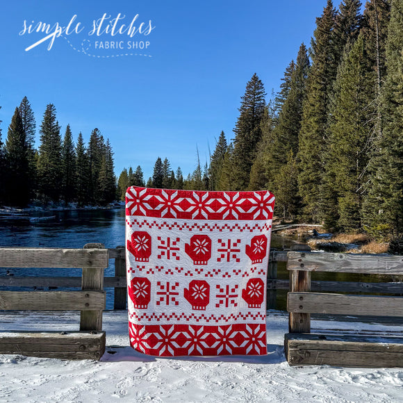 Winterberry Quilt Kit - Red
