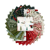 Christmas Is in Town Fat Quarter Bundles (31) by Sandy Gervais for RBD - FQ-14740-31