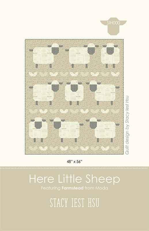 Here Little Sheep Paper Pattern by Stacy Iest Hsu Designs