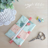 Peony Flat Sack - made by Meg