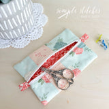 Peony Flat Sack - made by Meg