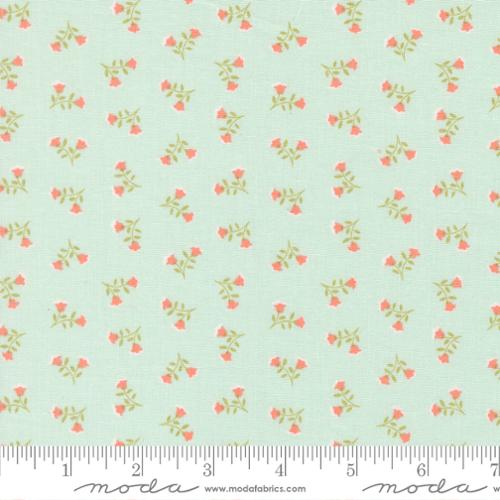Sunbonnet Pale Blue Yardage for Moda - 31763 19 - PRICE PER 1/2 YARD