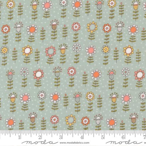 Lucky Bloom Sky Yardage for Moda - 55701 12 - PRICE PER 1/2 YARD