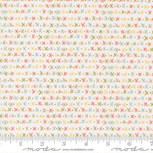 Lucky Xs and Os Cloud Yardage for Moda - 55705 11 - PRICE PER 1/2 YARD