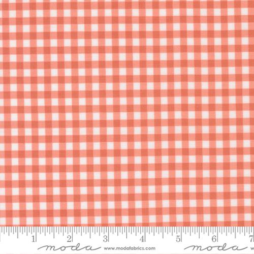 Lucky Gingham Flower Yardage for Moda - 55707 13 - PRICE PER 1/2 YARD