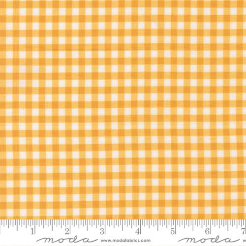 Lucky Gingham Sun Yardage for Moda - 55707 14 - PRICE PER 1/2 YARD
