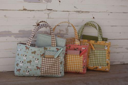Lucky Tote Paper Pattern by Sweetwater