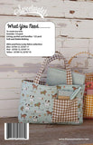 Lucky Tote Paper Pattern by Sweetwater