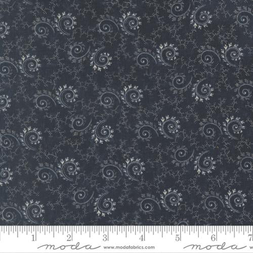 Bluebirds Nest Blue Yardage for Moda - 9801 14 - PRICE PER 1/2 YARD