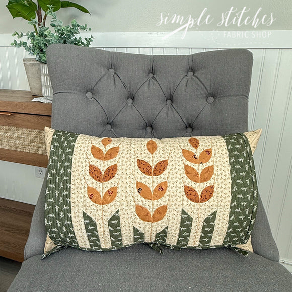 Wheatland Pillow - made by Meg