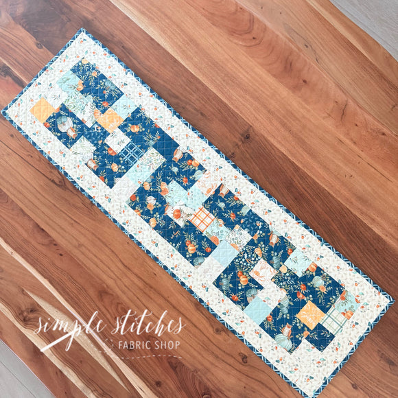 I Love Fall Most of All Candy Crush Table Runner - made by Sienna