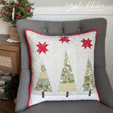 Winter Forest Pillow - made by Myra