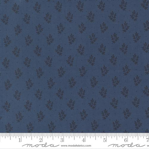 American Gatherings III Nautical Blue Yardage for Moda - 49327 14 - PRICE PER 1/2 YARD
