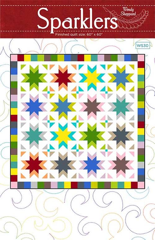 Sparklers Paper Pattern by Wendy Sheppard