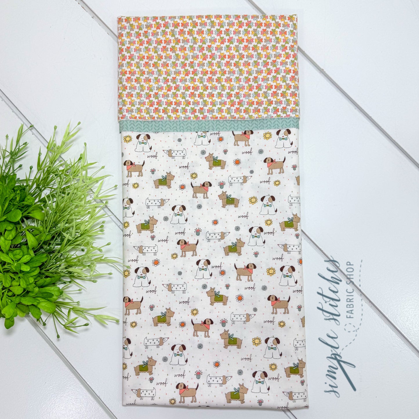 Lucky Dog Standard Pillowcase Kit with Free Pattern