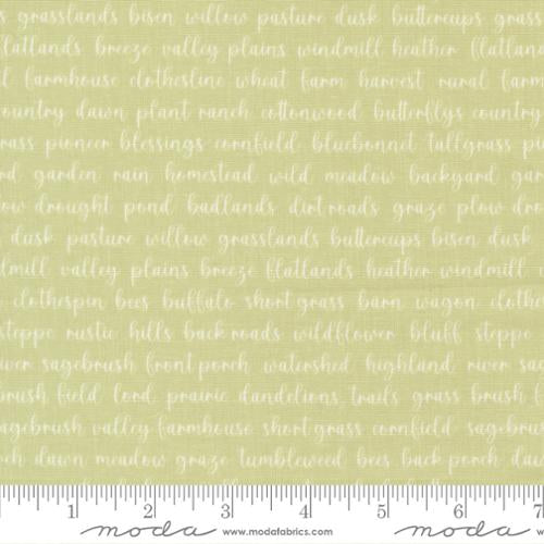Pastel Prairie Pear Yardage for Moda - 31784 14 - PRICE PER 1/2 YARD