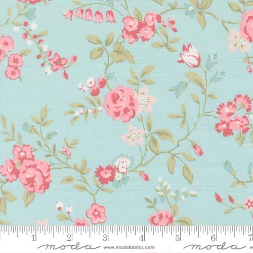 Abide Light Blue Yardage for Moda - 18790 14 - PRICE PER 1/2 YARD