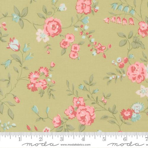 Abide Light Green Yardage for Moda - 18790 15 - PRICE PER 1/2 YARD