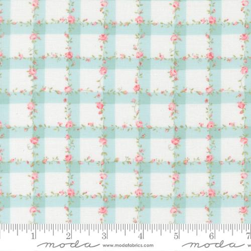 Abide Light Blue Yardage for Moda - 18793 24 - PRICE PER 1/2 YARD