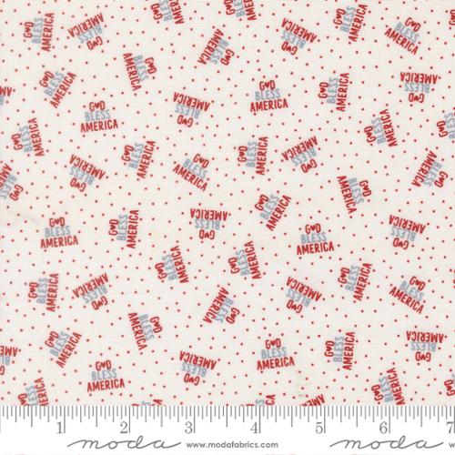 Independence Day Vanilla Yardage for Moda - 55724 21 - PRICE PER 1/2 YARD