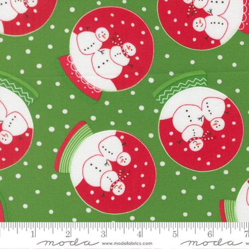 Snow Time Evergreen Yardage for Moda - 22500 13 - PRICE PER 1/2 YARD