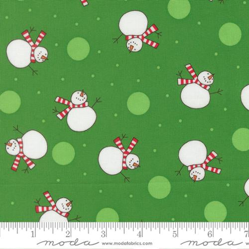 Snow Time Evergreen Yardage for Moda - 22501 13 - PRICE PER 1/2 YARD