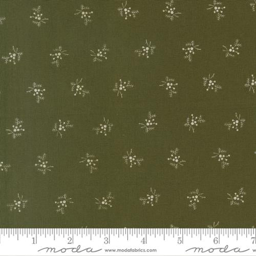 Joyful Gatherings II Evergreen Yardage for Moda - 49333 14 - PRICE PER 1/2 YARD