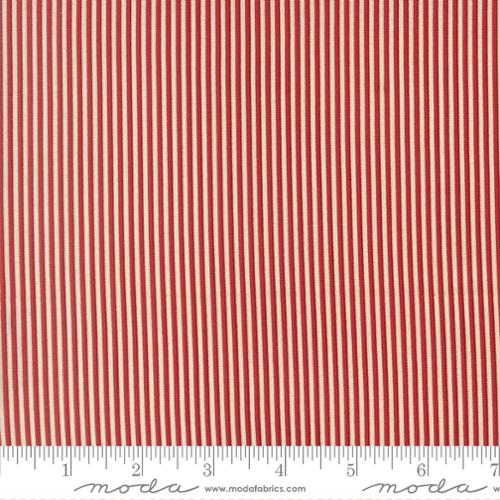 Joyful Gatherings II Cloud Crimson Yardage for Moda - 49338 11 - PRICE PER 1/2 YARD