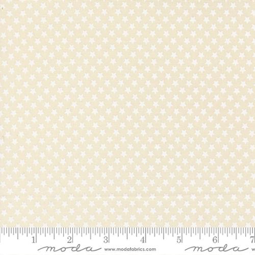 Chilly Star Bright Vanilla White Yardage for Moda - 55714 21 - PRICE PER 1/2 YARD